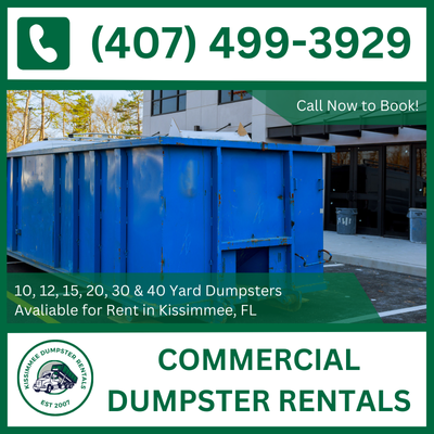 Kissimmee Commercial Dumpster Rental