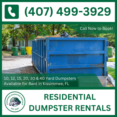 Residential Dumpster Rental